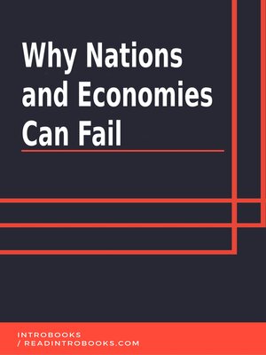 cover image of Why Nations and Economies Can Fail
